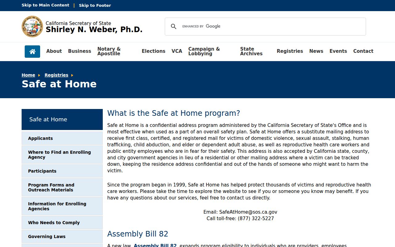 Lemon Grove neighbors research through the California Safe at Home program
